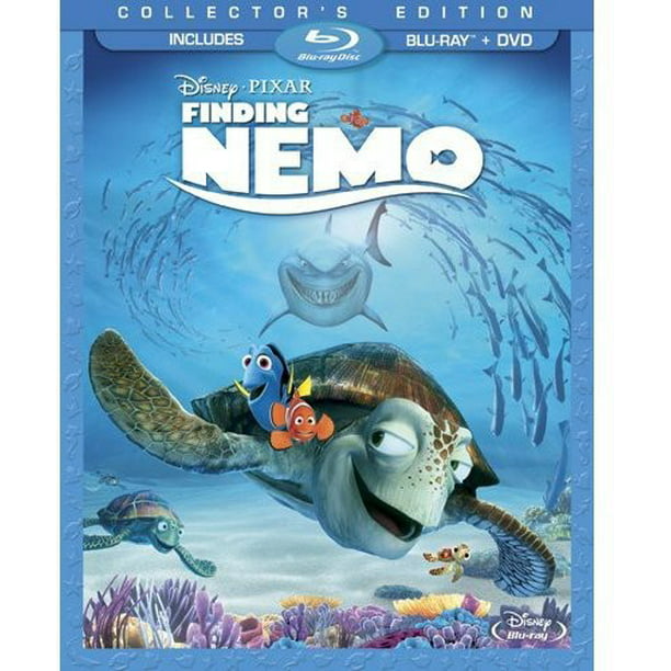 roekeloos schaamte aspect Finding Nemo (Blu-ray + DVD) - Walmart.com