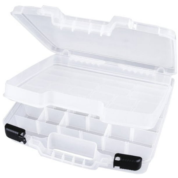 Download Artbin Quick View Deep Base Carrying Case Divided Base With Lift Out Tray Clear Great For Coloring Book Storage 6962ab Walmart Com Walmart Com