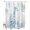 Blue, variant on Split Shower Curtain for Transfer Bench, Coastal Turquoise Fabric Shower Curtains for Bathroom, Coral Starfish Jellyfish Seahorse Tub Sliding Transfer Bench Waterproof Bath Curtains 72"x84"