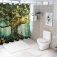 thumbnail image 7 of Orinice Fantasy Artwork Bathroom Decor Set with Hooks, Colorful Luxury Graphic Print Polyester Fabric Shower Curtain for Home Bathtubs Bathroom Decoration 60x72, 7 of 7