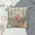 thumbnail image 2 of PHYHOO  Throw Pillow Covers Bunny Eggs Spring Home Decor for Couch, 2 of 5