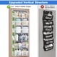 thumbnail image 4 of Organizador para colocar sobre la puerta Univivi, 6 niveles y 12 compartimentos, gris, 4 of 7
