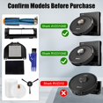 thumbnail image 2 of 15 Pack Replacement Parts for Shark RV2310AE RV2320S AV2310AE UR2350AE Matrix Robot Vacuum Cleaner, RV2310AE Replace Kits 1 Main Brush 2 Sets HEPA & Filters 4 Side Brushes 1 Main Brush Cover, 2 of 5