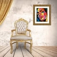 thumbnail image 3 of Warren, Annie 15x18 Gold Ornate Wood Framed with Double Matting Museum Art Print Titled - Prismatic Pout I, 3 of 4