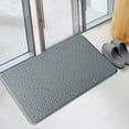 thumbnail image 5 of sruoe Bath Mat Rugs, Bath Mats for Bathroom Floor, Extra Absorbent Quick Dry Bathroom Mats, Washable Bath Rugs and Mats, Bath Carpet for Shower, Polyester, Dark Grey, 5 of 6
