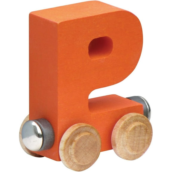 NameTrain Bright Color Letter P