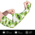 thumbnail image 2 of Fotbe Green Kiwi Mangas para Brazos con Protección Solar UV- Cubrebrazos para Tatuajes – Mangas Deportivas Refrigerantes UPF 50 para Hombre y Mujer, 2 of 7