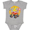 thumbnail image 3 of Inktastic Monster Truck 2nd birthday Boys or Girls Baby Bodysuit, 3 of 5