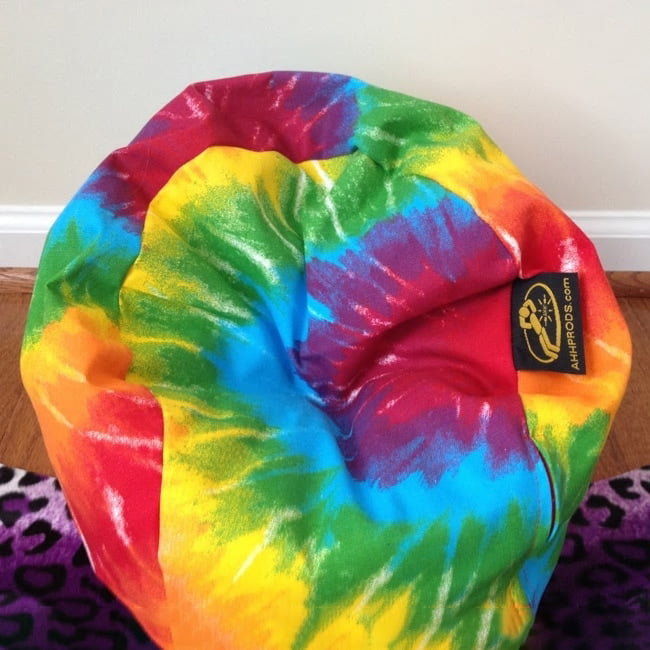 Doll Bean Bag Chair Rainbow, Rainbow Tie Dye Bean Bag Chair