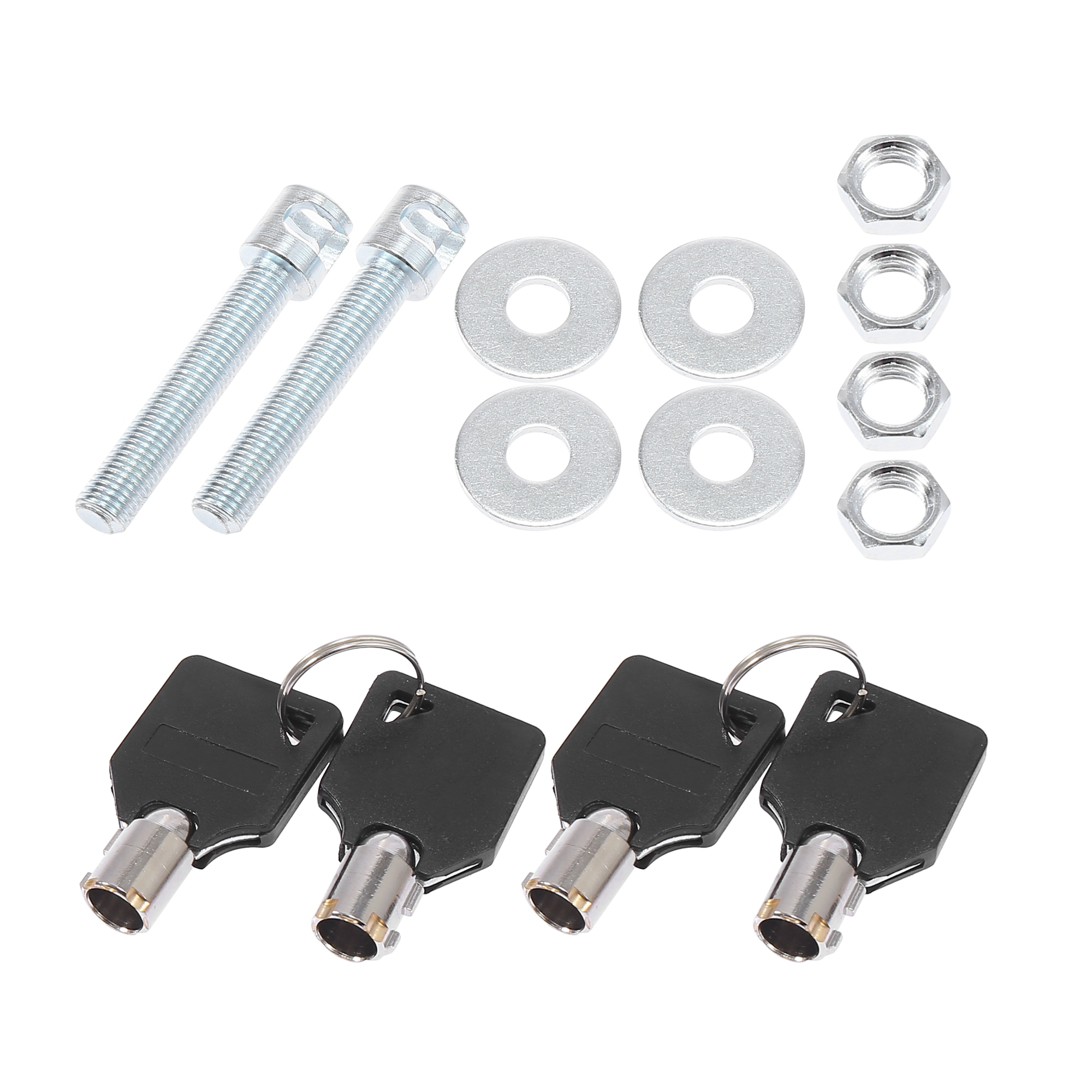 Unique Bargains Universal Aluminum Alloy Car Engine Hood Latch Lock Quick Release Pin Kit