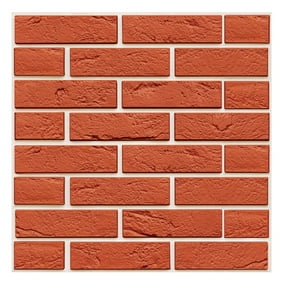 3d Wallpaper Wall Sticker Wall Decor Embossed Brick Simulation