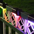 thumbnail image 1 of Luces LED de energía Solar para exteriores, luces de decoración de jardín, lámparas de cubierta de paso, decoración de valla, patio, iluminación de jardín, IP65, 1 of 4