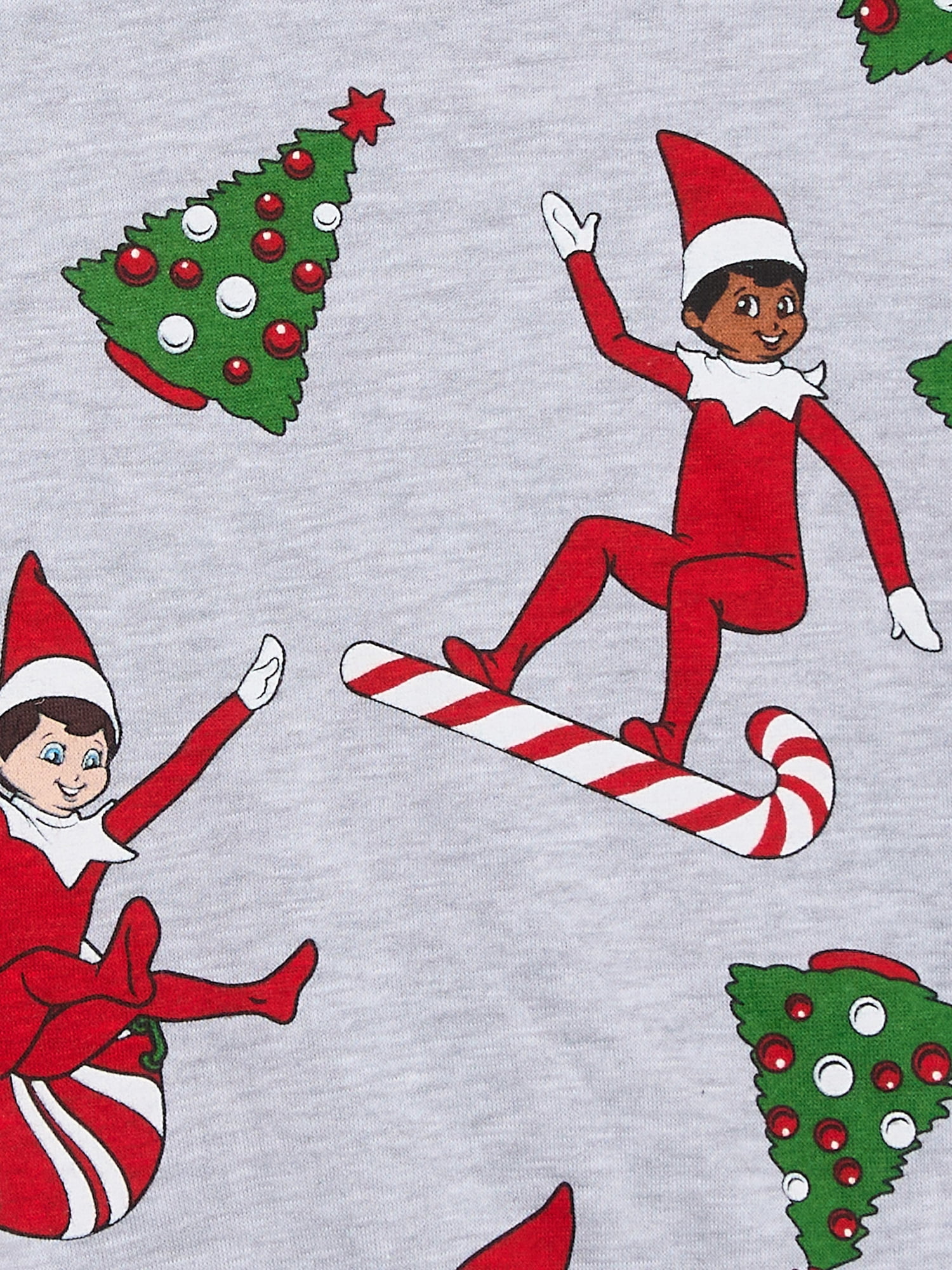 Elf on the Shelf Toddler Boys Holiday Crewneck Sweatshirt, Sizes 12M-5T