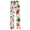 thumbnail image 4 of Print Jamsmile Toddler Girls Christmas Pants Long Flannel Sleepwear Soft Holiday Themed Sleepwear Bottoms For Teen Girls Pants, 4 of 4