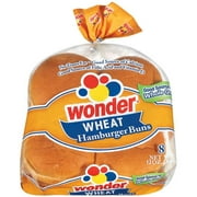 Interstate Brands Wonder Hamburger Buns, 8 ea