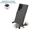 thumbnail image 5 of eBizware Samsung Galaxy S23 Ultra Belt Clip Holster Case Combo Shell Slim Rugged Case with Kickstand Swivel Shockproof Cover for Samsung Galaxy S23 Ultra 5G (6.8 inch) 2023, Black, 5 of 9