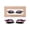 E, variant on Lazy Eye Shadow Eyelash Patch, Eyeshadow Eyelash Stickers, Self-Adhesive Reusable Fast Eye Makeup Stickers with False Lashes