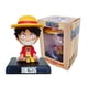 thumbnail image 2 of Figura de acción de Anime de One Piece, accesorios de coche, Luffy Zoro, cabeza agitadora, adornos de colección, Chopper Sanji, modelo de muñeca, 11cm, 2 of 4