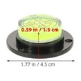 thumbnail image 2 of CTIRCHIU Circular Bubble Level Acrylic with Precision Measuring for DIY Users and Indoor Renovation, 2 of 8