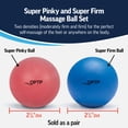 thumbnail image 3 of Set de terapia con bolas de masaje OPTP Super Pinky Ball y Super Firm Ball, 3 of 7
