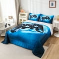 Gaming Comforter Set Twin Size for Boys Kids Game Room Decor Video Game