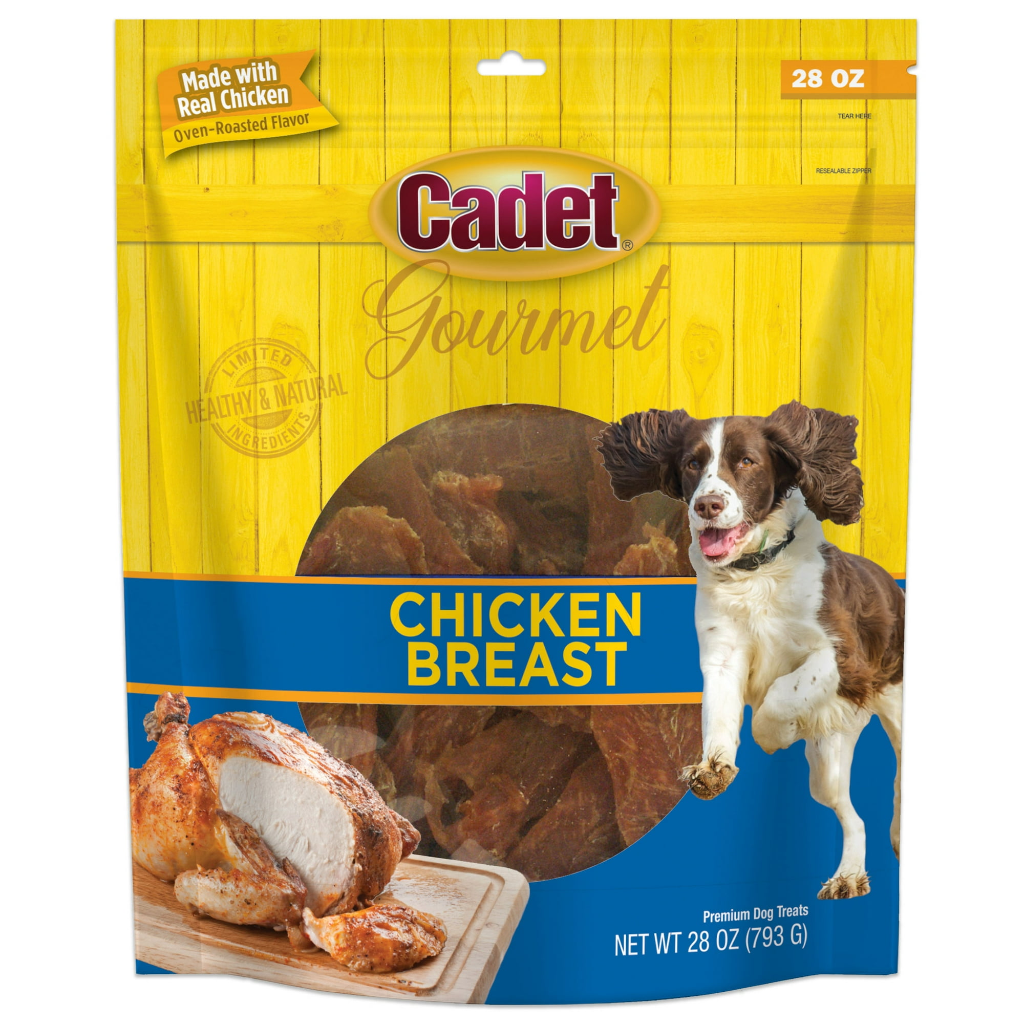 Cadet Jerky Gourmet Dog Treat Chicken 28 Ounces