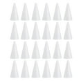 thumbnail image 1 of 24 piezas de espuma de bricolaje conos de niños conos artesanales adornos de árbol de navidad material de bricolaje, 1 of 5
