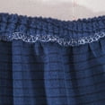 thumbnail image 4 of Abbracc Easily Removable Full Coverage Elasticized Elastic for Sofa Without Armrests Dark Blue S, 4 of 9