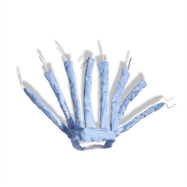 Vogacara Rizador de pelo elástico montado en la cabeza, rodillos para mujer, barra para rizar, varilla para dormir Natural, largo, corto, grueso, fino, Type3 NO3 Vogacara CE001279-02