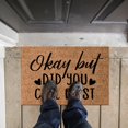 thumbnail image 4 of Summer Door Mat Funny Welcome Doormat Front Door Mat Indoor Entrance Welcome Door Mat Thick Welcome Mat Outdoor Funny Door Mats Doormats+for+Outdoor+Entrance+Home Prime of Day 16x24IN, 4 of 6