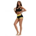 thumbnail image 5 of Unique Bargains Women's High Waisted Loose Classic Full Coverage Briefs 2XL Yellow, 5 of 6
