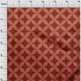 thumbnail image 3 of oneOone Cotton Flex Red Fabric Geometric Craft Projects Decor Fabric Printed By The Yard 40 Inch Wide, 3 of 4