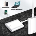 thumbnail image 2 of Card reader USB-C to SD for MacBook, iMac, iPad, PC, Tablets and Android Smartphones | High Speed USB 2.0 writer Type-C USB camera for iMac, Mac, laptop, computer and phones, 2 of 7