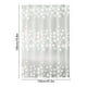 thumbnail image 3 of Accesorios de baño Cortina de ducha navideña con copos de nieve, cortina de baño de plástico, cortina de puerta con 8 ganchos, cortina de ducha festiva, cortina de ducha de plástico, 3 of 6