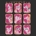 thumbnail image 2 of Women's My Little Pony: Friendship is Magic Pinkie Pie Expressions  Graphic T-Shirt, 2 of 4