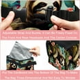 thumbnail image 4 of Sloth Foldable Car Trash Bin with Lid, Leak-proof Mini Trash Can, Hanging Storage Bag for Car, 4 of 6