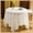 1, variant on White Lace Tablecloth, Sheer Embroidery Cutwork Transparent Decoration Table Cloth Cover for Round Square Tables Party