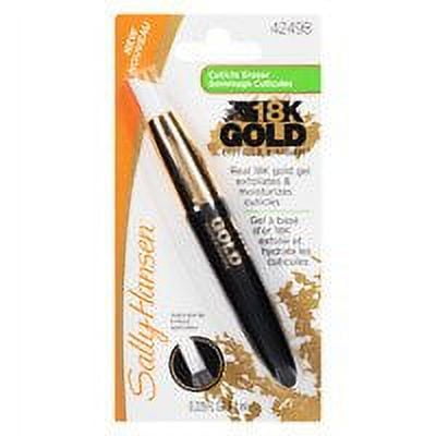 2pcs Sally Hansen 18 K Gold Cuticle Eraser, .22 fl oz -