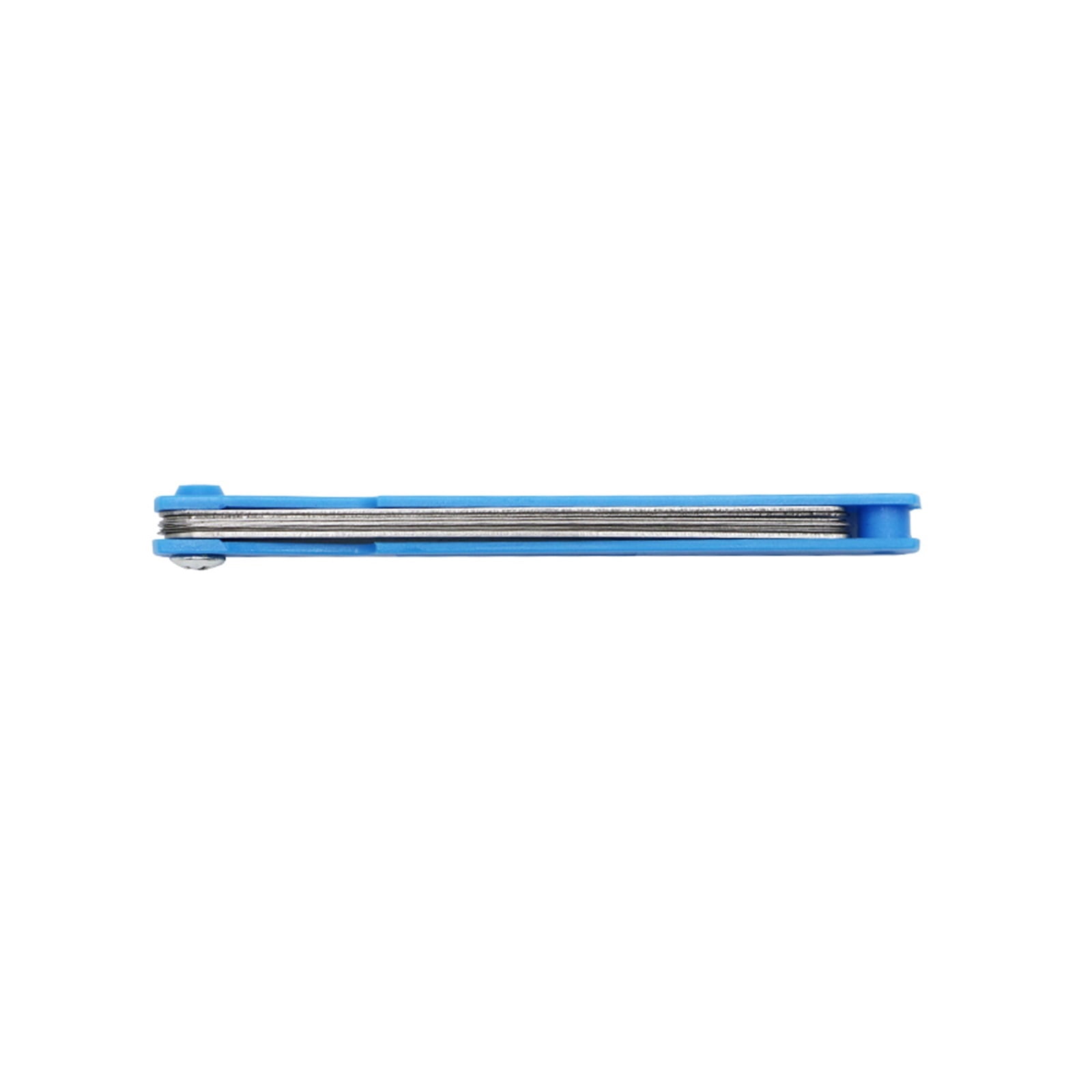 Portable 17 Blades Feeler Gauge 100 Mm Length Metric Feeler Gauge 0.02-1.00 Mm Measurement Tool