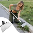 thumbnail image 1 of weibbin Heavy Duty Multi Functional Cleaning Shovel with Handle, Snow Removal and Garden Tool, Stainless Steel, 15 Inch, 1 of 5
