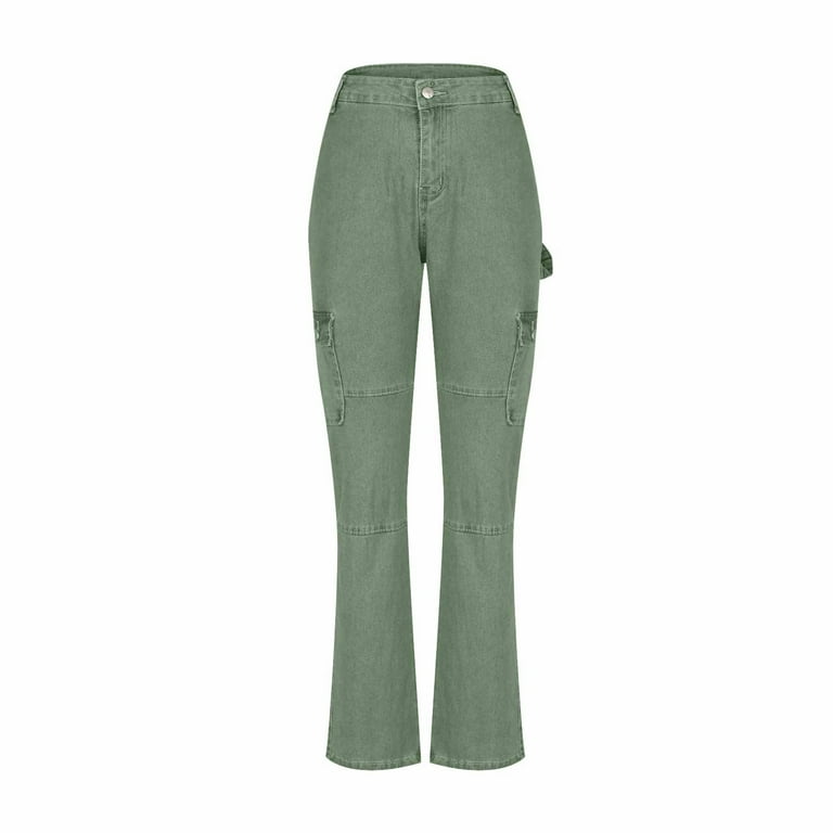 ✅ａ　melt the lady cargo flare pants CHP-1 006 WASHED GREY MULTI-POCKET FLARED CARGO PANTS – ERIC