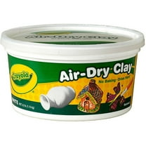 BINNEY & SMITH / CRAYOLA, Air-Dry Clay, White, 2 1/2 lbs