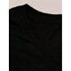 thumbnail image 4 of [Camiseta divertida y suave de cuello redondo] Camiseta negra 100 % algodón para hombre, divertida, suave y transpirable, con cuello redondo. "No puedo, tengo planes en el garaje". Absorbe la humedad,, 4 of 6