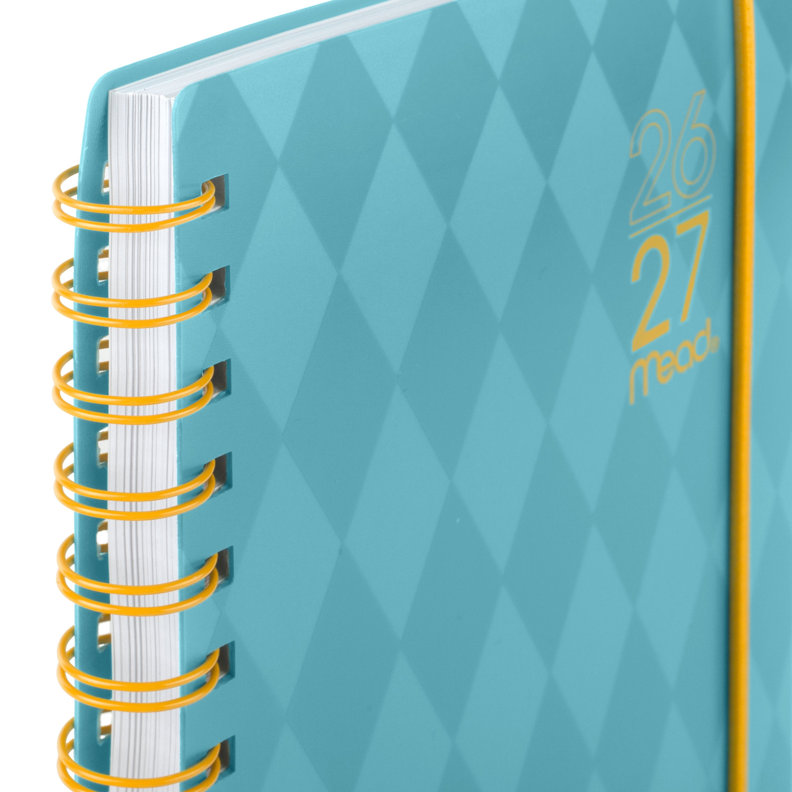 Mead Color Pop 2026-2027 Planner Tranquil Turquoise, Small 5.5