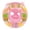 Pink, variant on CQHVKQ 20" Inflatable Baby Pool Float Seat, Frog Pattern Baby Swimming Ring for Swim Training, Toddler Inflatable Swimming Float with Airbag Seat, Adjustable Infant Pool Floats 6-36 Months, Blue