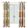 thumbnail image 3 of Watercolor Bird Modern Window for Living Room Curtains for Child Bedroom Kitchen Decor Blinds Drapes, 3 of 7