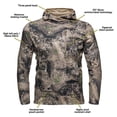 thumbnail image 4 of Predator Quest Stealth - Camouflage Hunting Fleece Hoodie for Coyote and Small Game (Mossy Oak Terra Coyote, XX-Large), 4 of 9