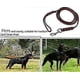 thumbnail image 3 of Brown Leather Dog Leash 7/6/5 Feet Belt Rope Leather Pet Running Walking (1.6M), 3 of 5