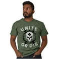 thumbnail image 4 of Unite or Die Defend Freedom Patriotic Men's Graphic T Shirt Tees Brisco Brands S, 4 of 6