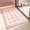 🔥 Pink_Base#2004, variant on Bathroom Rug Bath Mat Soft Non Slip Absorbent Thick Bathroom Floor Mat for Bathtub, Shower, and Sink, Easy to Clean Plush Polyester 24x16